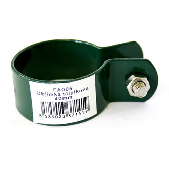Objímka METALTEC FA005 040 mm, na stĺpik