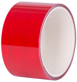 Páska Strend Pro, reflexná, samolepiaca, extra vidieľná, červená, 50 mm x 2 m