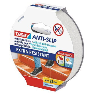 Páska tesa® Anti-slip, protišmyková, transparentná, 25 mm, L-5 m