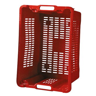 Prepravka ICS M402000 • 40 lit, 56x35x31 cm, perforovaná, červená