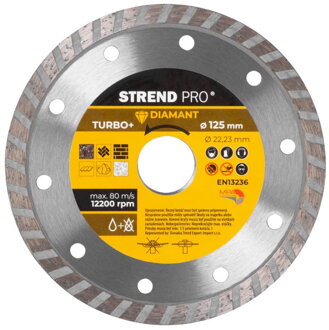 Kotúč Strend Pro 521C, 125 mm, Diamant, Turbo +