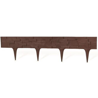 Prosperplast Palisáda StonePalisade 2,38 m, hnedá, bal. 3 ks, UV