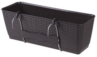 Prosperplast Kvetináč RATOLLA Case PW 500, hnedý