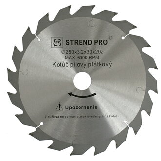 Kotúč SuperSaw NW 200x2,5x20 z16, pílový, s plátkami