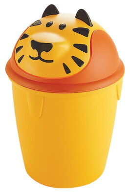 Curver TIGER BIN, tigrík, detský, 26x26x38 cm, Kôš na odpad