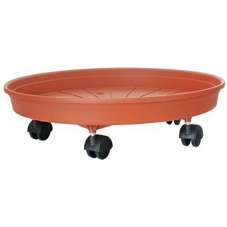 I.C.S. SPA Miska pod kvetináč ICS MARGHERITA 35 cm, hnedá