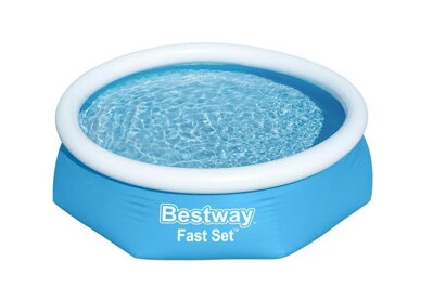 Bestway 57450 Bazén nafukovací, filter, pumpa, 2,44x0,61 m