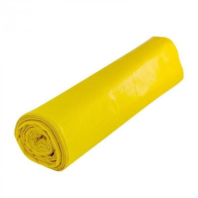 Vrecia ROLO MagicHome, 120 lit., recyklačné, žlté, bal. 25 ks