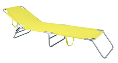 ST Leisure Equipment Lehátko PANAMA, žlté, 188x55x27 cm