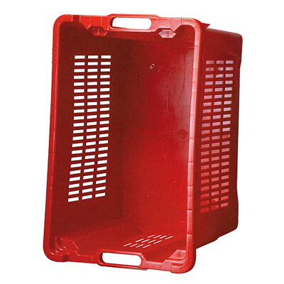 Prepravka ICS M401000 • 40 lit, 56x35x31 cm, perforované steny, červená