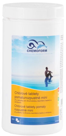 Chlór Chemoform 0503, 020 g, tablety, pomalorozpustné, bal. 1 kg