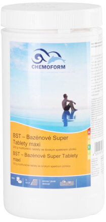 Tableta Chemoform 0507, 200 g, multi, pomalorozpustná, bal. 1 kg