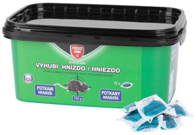 Návnada na myši a potkany RODICUM Extra – mäkká nástraha, 720 g