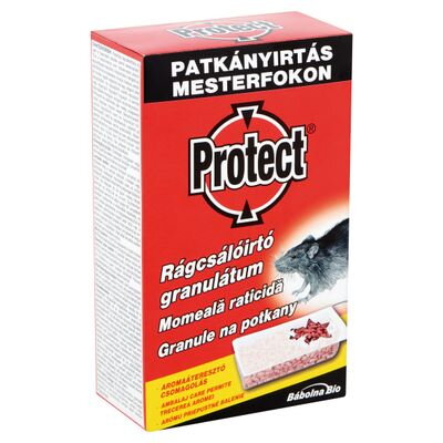 Granule PROTECT, na potkany, 150 g, (2x 75 g tácky)