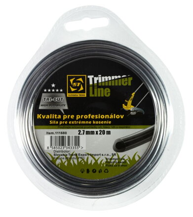 Silon na kosenie Strend pro TriCut 3,00 mm, 15 m, trigon