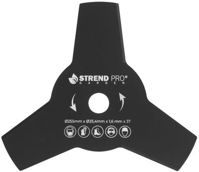 Strend Pro Nôž TT-BC415/520, 3 zubý, 255x1,6 mm, náhradný