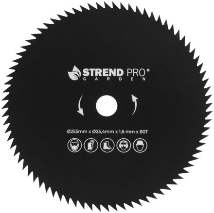 Strend Pro Nôž TT-BC415/520, 80 zubý, 255x1,6 mm, náhradný