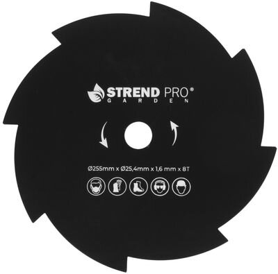 Strend Pro Nôž TT-BC415/520, 8 zubý, 255x1,6 mm, náhradný