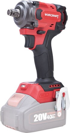Rázový uťahovák Worcraft CIW-S20LiB-450, 20V, 410 Nm, 1/2", ShareSYS