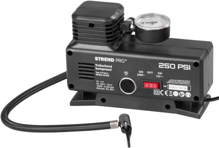 Kompresor Aircom AC250, 250 PSI, 230V/12V