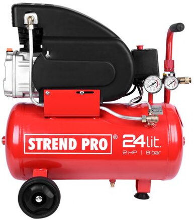 Kompresor Strend Pro FL2024-08, 1,5 kW, 24 litrov, olejový