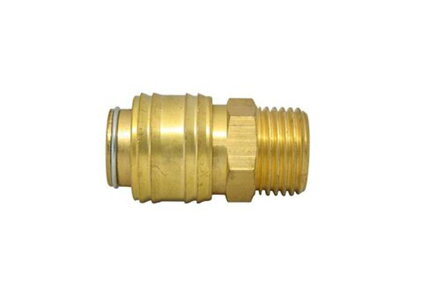 Rýchlospojka na kompresor Airtool NUQ-2, 1/4", mosadzná, vonkajší závit