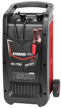 Vozík štartovací Strend Pro BC-730, 12/24V, 40 A, štart 400 A