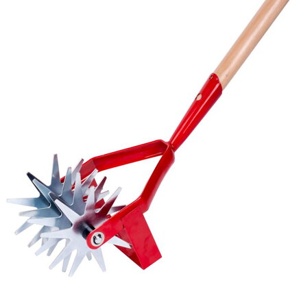 Kultivátor YardWorks CU-904, 4 nože, drevená násada, 120 cm
