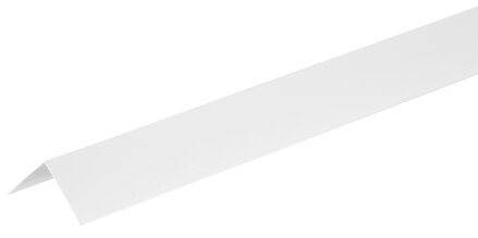 Rohová lišta Alu 1500x40x0,8 mm, biela