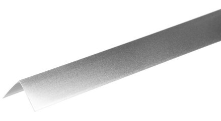 Rohová lišta Alu 1500x40x0,8 mm, strieborná matná