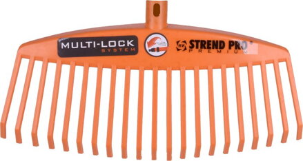 Hrable na lístie MULTI-LOCK LR65, 420 mm, plastové