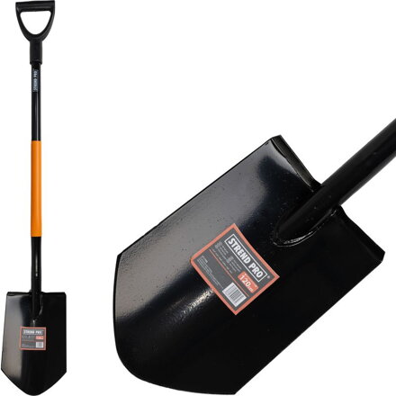 Rýľ Strend Pro STYLER X03, špicatý, oceľová D násada