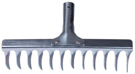 Hrable na trávnik, 12-zubé, prevzdušňovacie, vertikutačné, bez násady