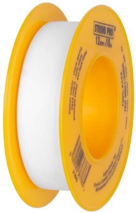 Teflónová páska Strend Pro TTS67, 12 mm x 10 m, odolná PTFE