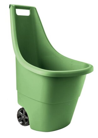 Vozík na záhradný odpad Keter® EASY GO 50 L, 51x56x84 cm, zelený
