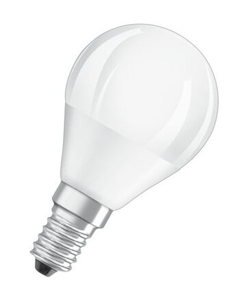 Osram LED Value CLASSIC P FR 40 non-dim, 5,7W/827 E14 2700 K, teplá biela