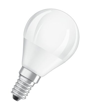Žiarovka OSRAM LED Value CLASSIC P FR 40 non-dim, 5,7W/840 E14 4000 K