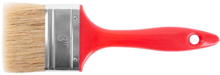 Štetec Brisk 3,0" plochý s červenou rukoväťou