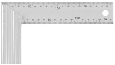 Uholník DY-5007-1, 200 mm, Alu