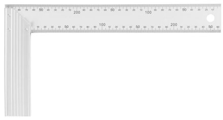 Uholník DY-5007-1, 300 mm, Alu