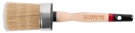 Štetec MASTER PIE 55 mm guľatý s drevenou rukoväťou