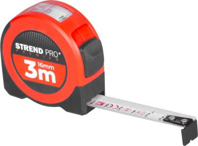 Meter Strend Pro Premium RW3016W 3 m, 16 mm, zvinovací, s okienkom