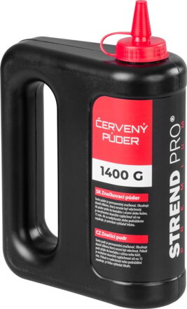 Púder Strend Pro Premium, 1400 g, červený značkovací prášok