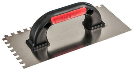 Hladítko Premium, 270x130 mm, e12, nerez, U-plast. rúčka