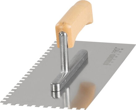 Hladítko Strend Pro Premium, 270x130 mm, e06, nerez, drev. rúčka