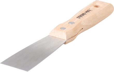 Stierka Premium S295, 40x1,2 mm, nerezová, buková rúčka