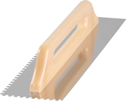 Hladítko Premium, 480x130 mm, e6, rovné, nerez, drev. rúčka