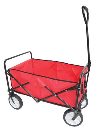 Skladací vozík Praktik, PVC, 50 litrov, max. 70 kg