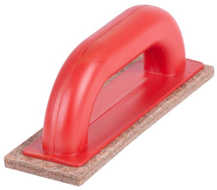 Hladítko Strend Pro REDhand, 220x65 mm, hnedá plsť