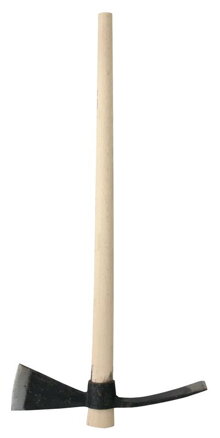Krompáč požiarnický P-409WH, motyko-sekera, drevená násada